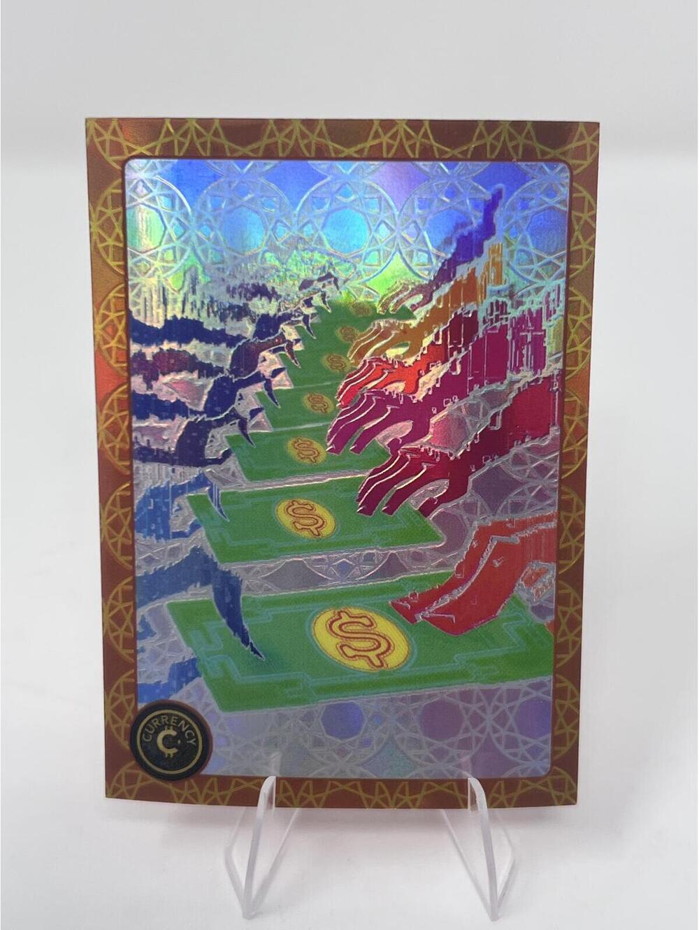 Double Spend Currency Cred Limited Edition Card /149
